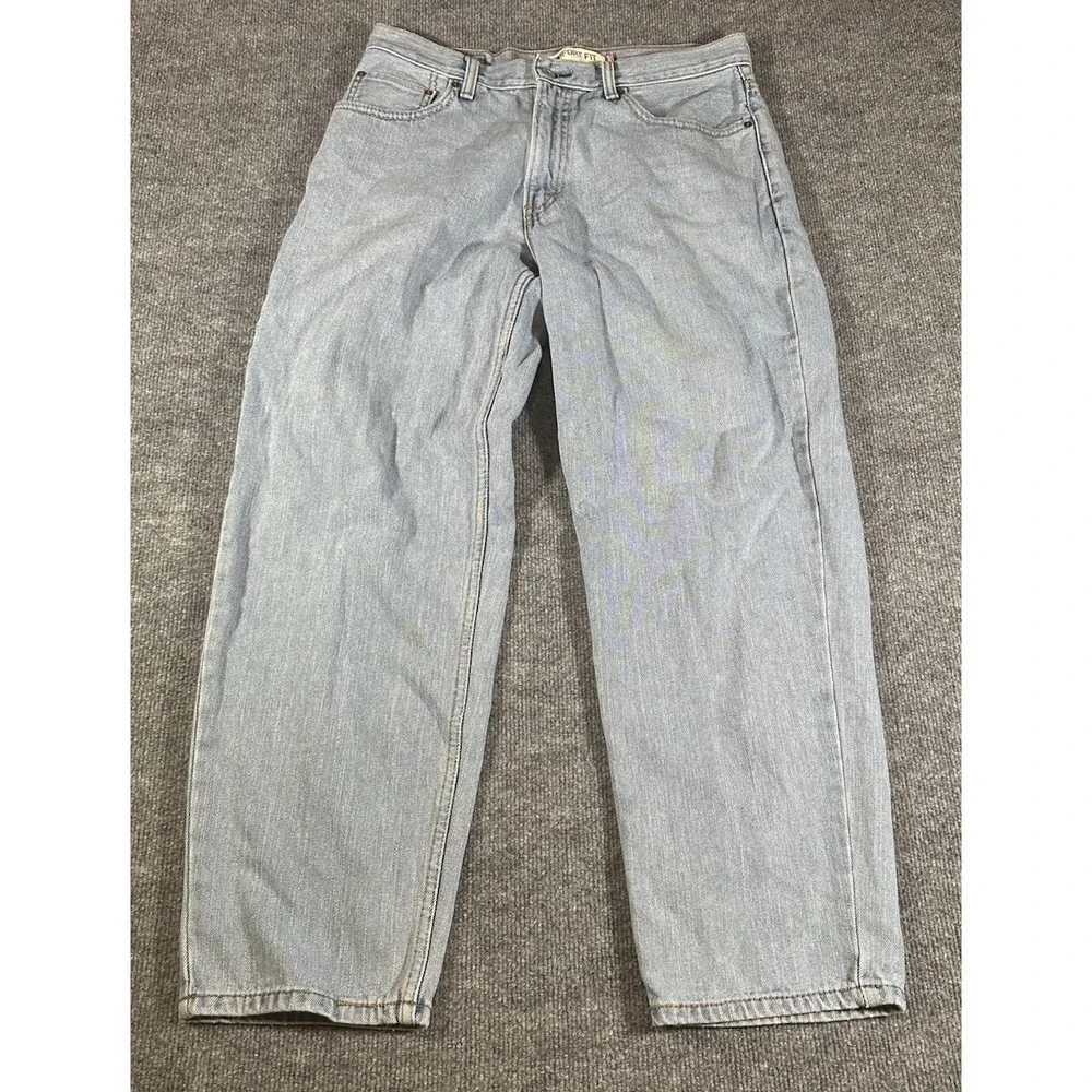 Levi's 560 Comfort Fit Men's Blue Jeans Light Wash Tapered Leg Sz - 33x28